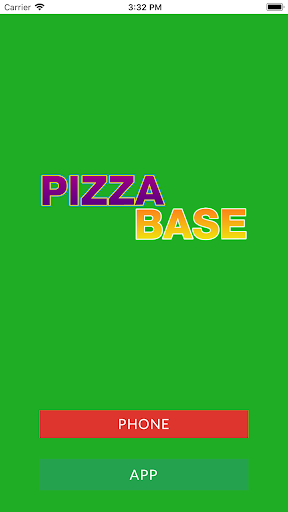 Android application Pizza Base WF10 screenshort