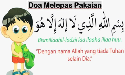 Doa Ketika Melepas Pakaian