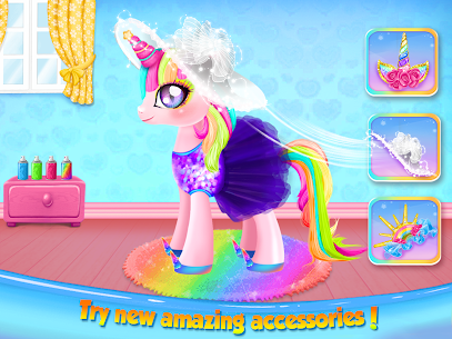 Princess Pony Beauty Makeover  Unicorn Salon Apk Download 1