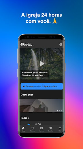 Android application Igreja do Parque Cruzeiro screenshort