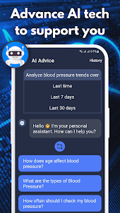 Blood Pressure App : AI Assist