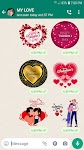 screenshot of WASticker Love Couple Stickers