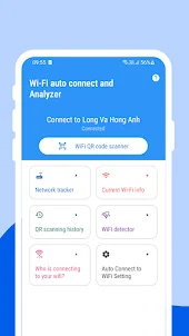 Wi-Fi auto connect & Analyzer
