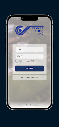 Android application Caiçara Clube de Jaú screenshort