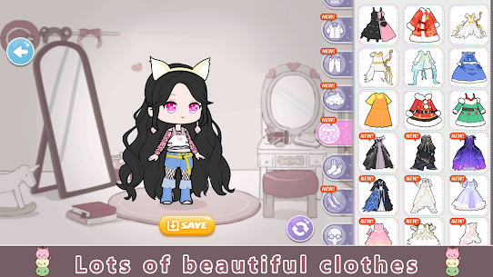 YOYO Doll Dress Up Girl Games Mod Apk v4.1.8 (Unlimited Money) Free For Android 3