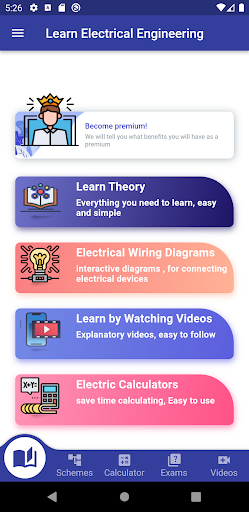 Electricians Handbook Basic Screen 2