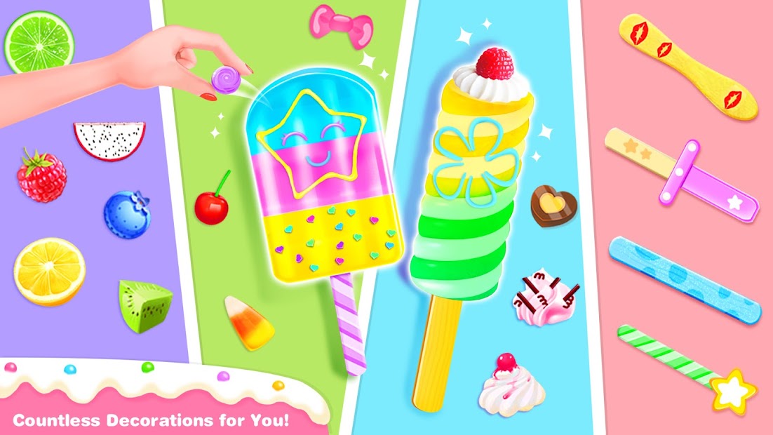 Screenshot 6 Manía de paletas de hielo - juegos de helado android