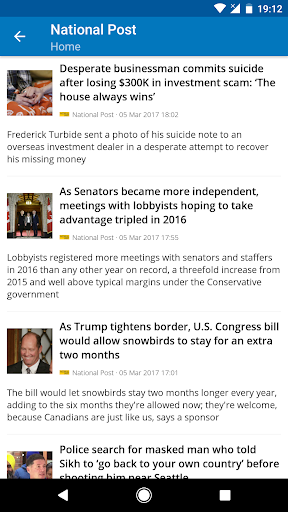 Canada News Screen 2