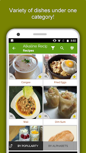 Screenshot of Alkaline Diet Recipes : Weight