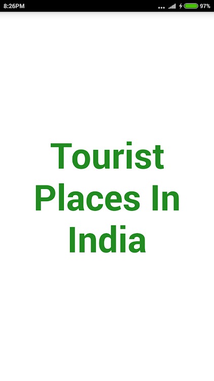 Tourist Places In India - 4.1.6 - (Android)