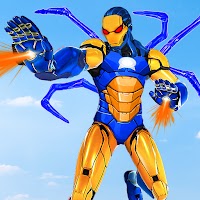 Spider Super Hero Robot Game