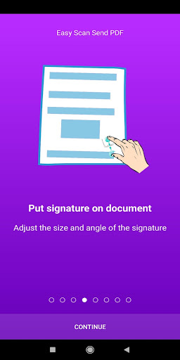 Easy Scanner Send PDF Screen 2