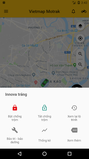 Vietmap Motrak Screen 2