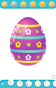Huevos de Pascua - Colorear