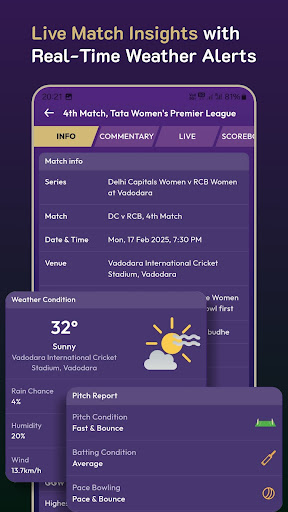CricScore - Live Line Guru Pro Screenshot 4 - AppWisp.com