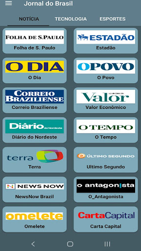 Vista previa de la aplicación