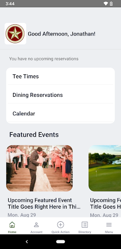 Sterling Country Club Screen 2