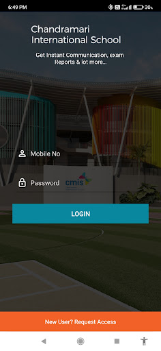Android application CMIS Coimbatore screenshort