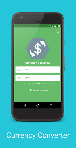 Android application Currency Converter screenshort
