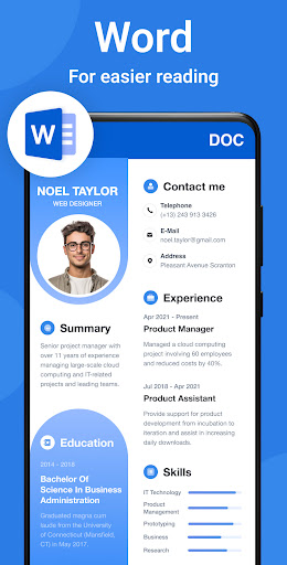 Document Reader: PDF, DOC, XLS Screen 3
