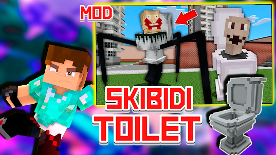 Skibidi Toilet: MCPE Mods