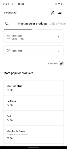 UPOs Fish Bar Screen 3