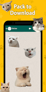 Funny Cats Stickers