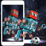 Space Football Robot Theme icon