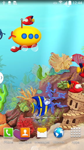 Android application Aquarium Live Wallpaper screenshort