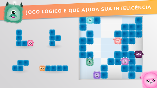 Furzies Quebra-cabeça e Blocos Captura de Tela do Jogo Android 6