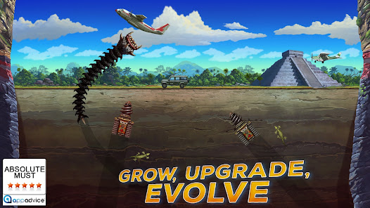 Death Worm MOD APK v2.0.049 (Unlimited Money, Gems, Unlocked) Gallery 2