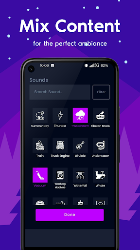 Screenshot of Sleep Jar - Sounds and Stories