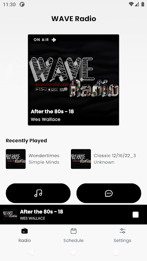 Android application WAVE Radio screenshort