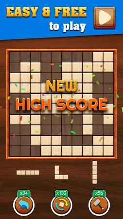 Game screenshot Woody Extreme Block Puzzle mod apk