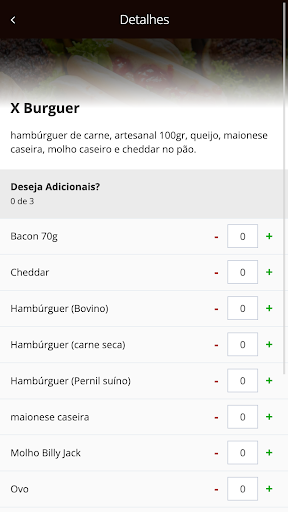 Fradique Burguer Screen 3