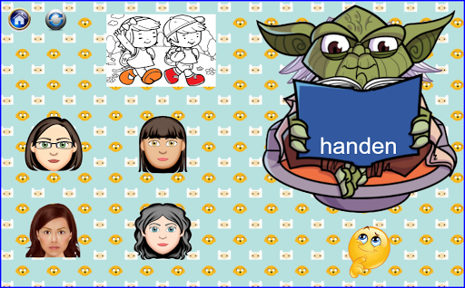 Android application luisterENlees screenshort