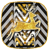 Wavy Striated Luxury Deer Theme icon