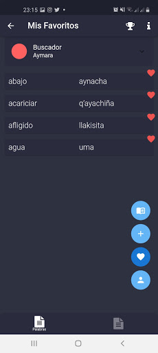 Diccionario Originario Screen 3
