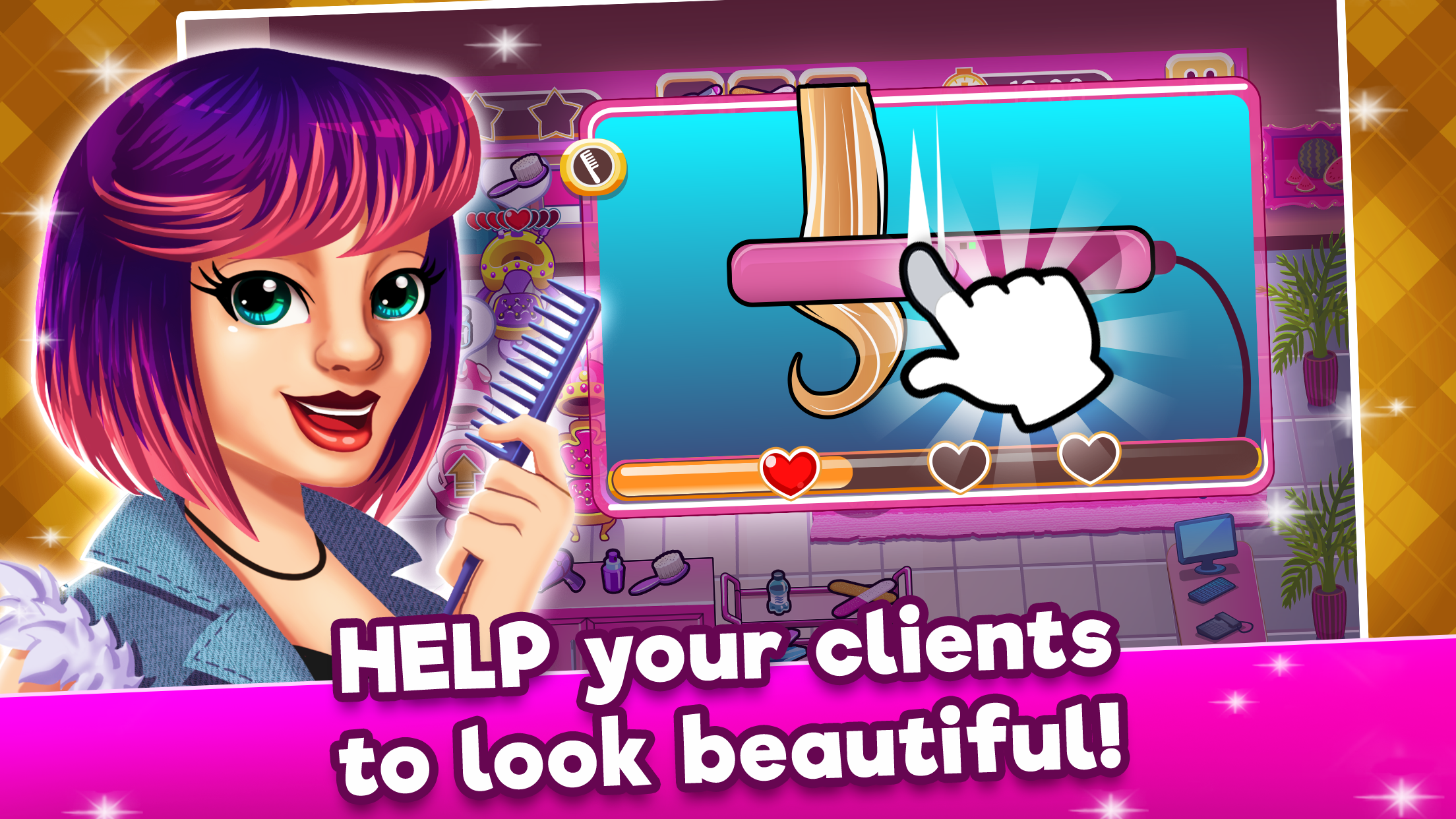 Android application Beauty Salon: Parlour Game screenshort