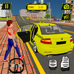 Cover Image of ดาวน์โหลด Taxi Simulator New York City - เกมขับรถแท็กซี่  APK