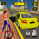 Taxi simulateur new york city pickup passager 