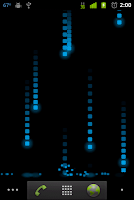 Pixel Rain Live Wallpaper screenshot