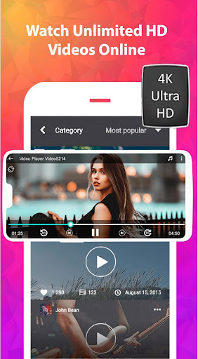 HD Video Player For All Format Music Player screen 2