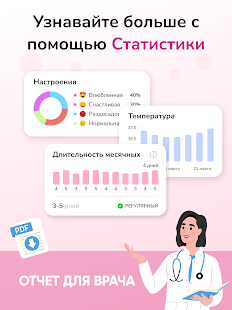 Женский Календарь Месячных Screenshot