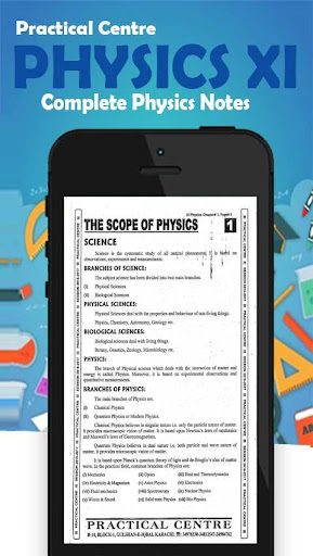 PC Notes Physics XI Screen 2