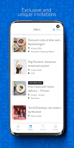 Amex Experiences Screen 2