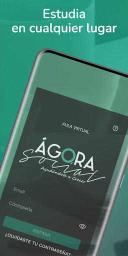 Android application Agora social screenshort