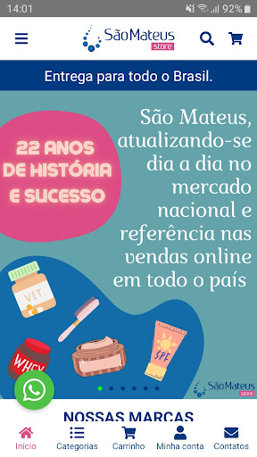 São Mateus Store Screen 2