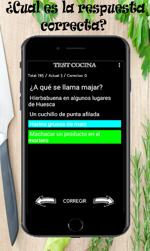 Test oposicion de Cocina Screen 2