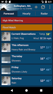 NOAA Weather Unofficial (Pro) Ekran görüntüsü